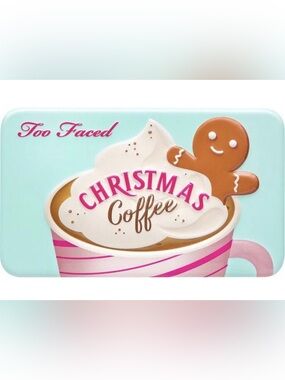 Too Faced Christmas Coffee Bite Sized Eyeshadow Palette ~ 8 Shades